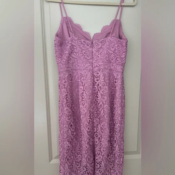 Pink J. Crew Lace Dress- Size 4 - Picture 4 of 7